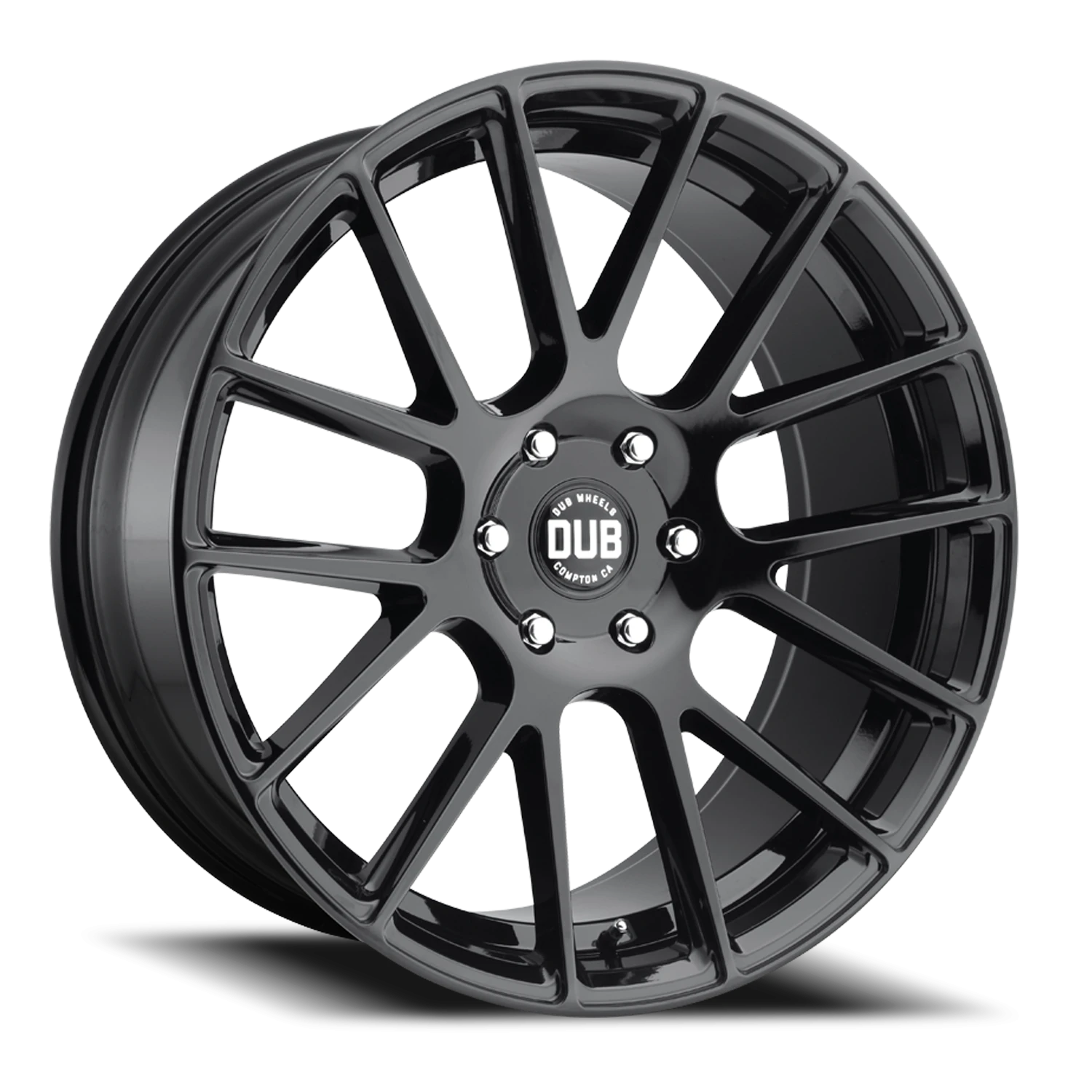 DUB Luxe S205 22x9.5 +30 6x135mm 87.1mm Gloss Black