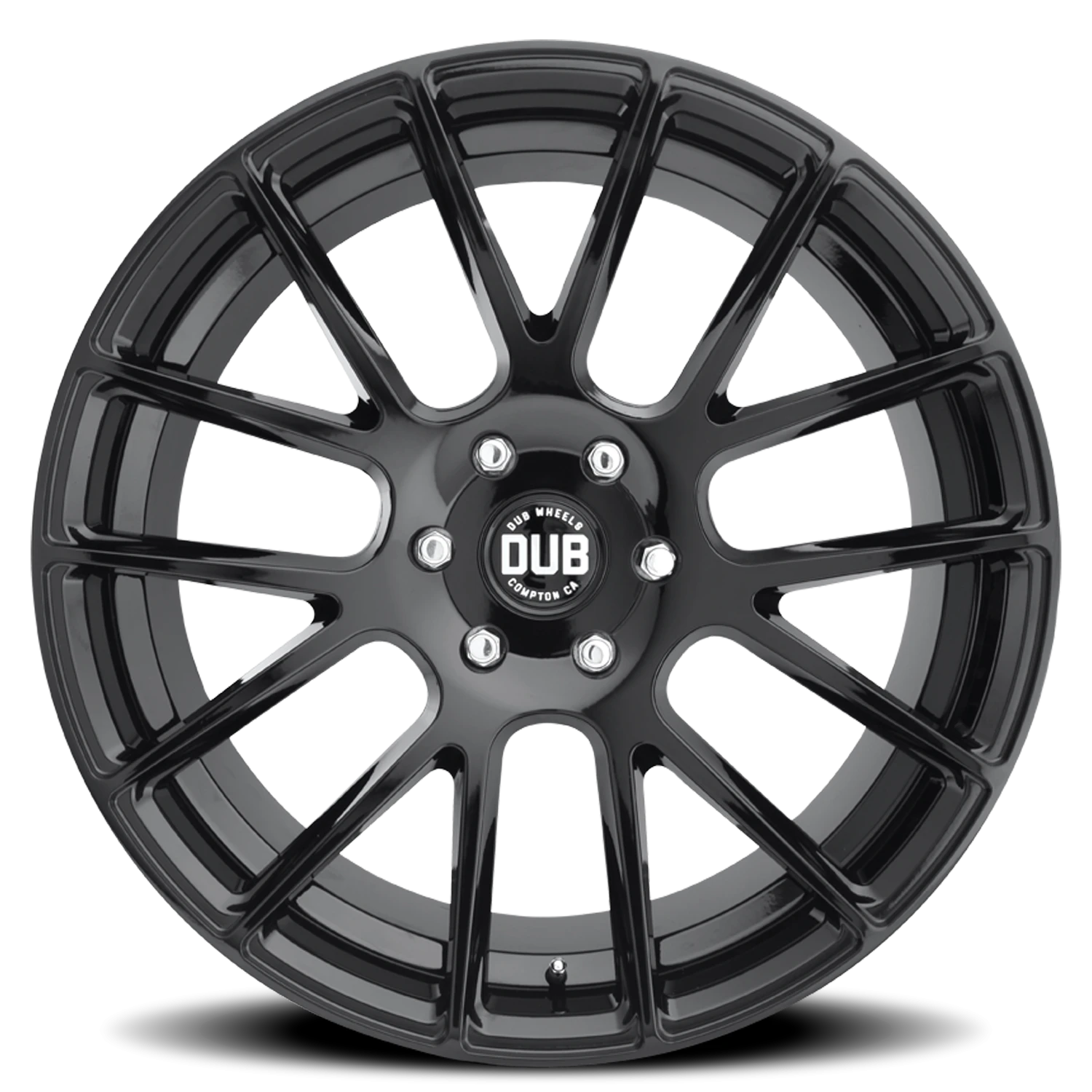 DUB Luxe S205 22x9.5 +30 6x135mm 87.1mm Gloss Black