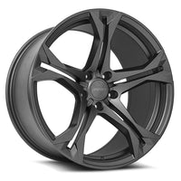 MRR M017 20x11 43 5x120mm 67.1mm Gloss Gun Metal