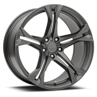 MRR M017 20x10 23 5x120mm 67.1mm Gloss Gun Metal