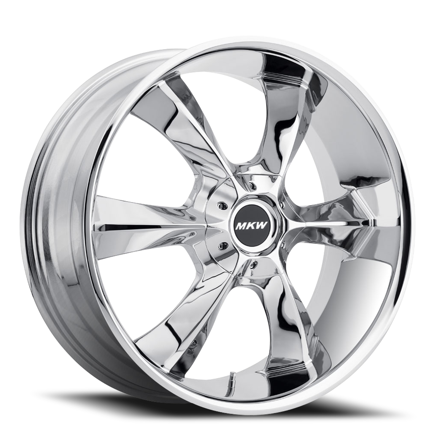 MKW M119 CH 20x9 +18 5x115mm 73mm Chrome - Wheel Warehouse