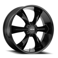 MKW M119 GB 22x9 +18 5x115mm 73mm Gloss Black - Wheel Warehouse