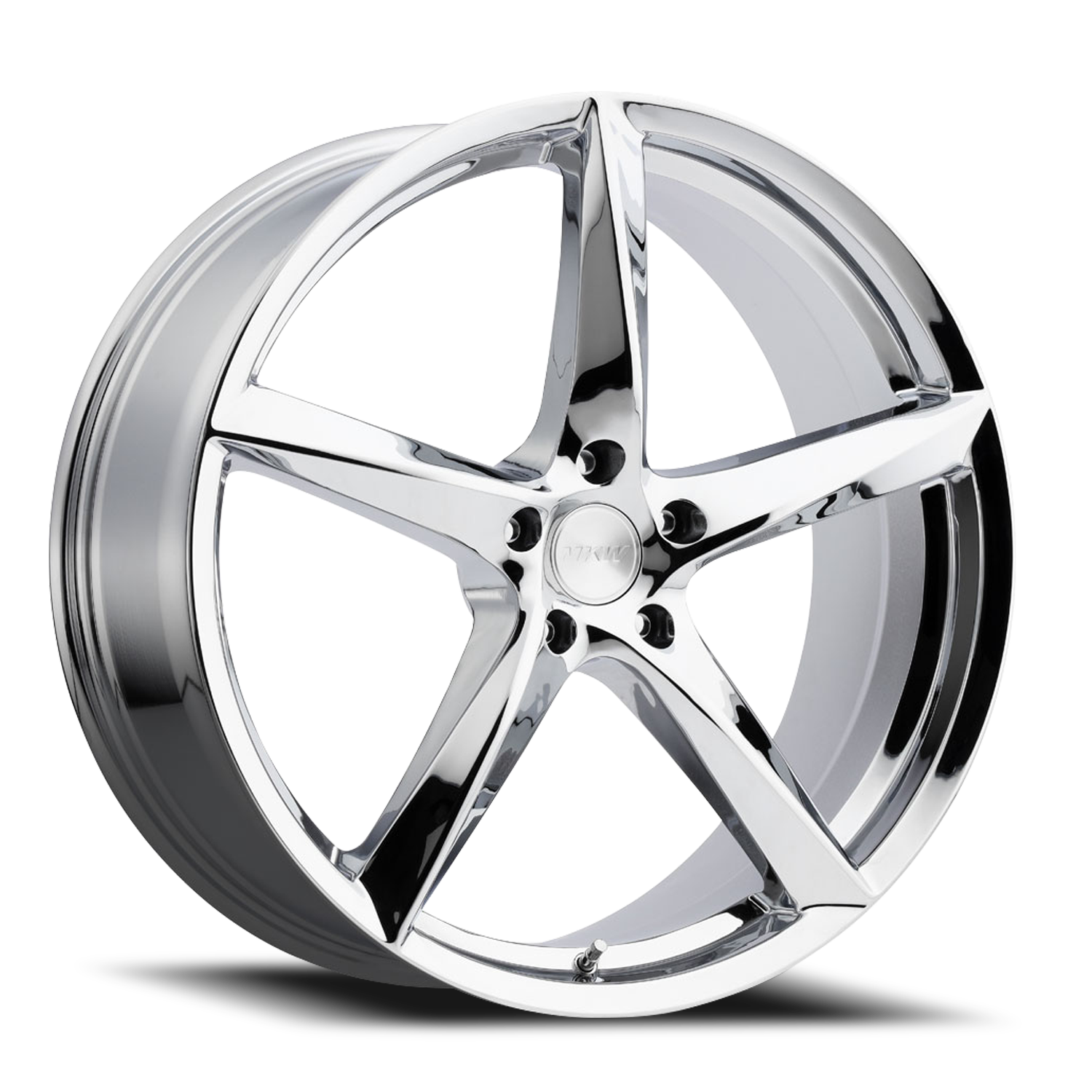 MKW M120 CH 22x9 +20 5x115mm 73mm Chrome - Wheel Warehouse