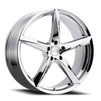 MKW M120 CH 20x8.5 +35 5x114.3mm 73mm Chrome - Wheel Warehouse
