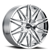 MKW M124 CH 20x8.5 +40 5x110/5x115mm 73mm Chrome - Wheel Warehouse