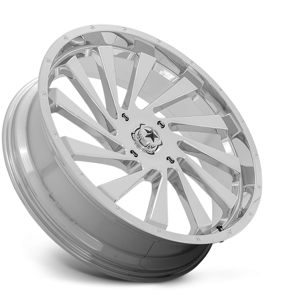 MSA Blade 18x7" 4x137mm 112mm CB 0mm Chrome