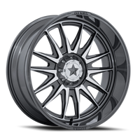 MSA M55 Commander UTV 18x7 +10 5x114.3mm 72.56mm Platinum Machined Face