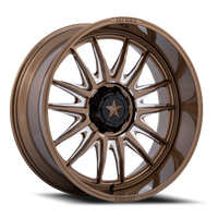 MSA M55 Commander UTV 18x7 +10 4x110mm 86mm Gloss Bronze Milled