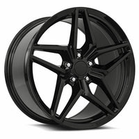 MRR M755 18x12 50 5x120.65mm 70.3mm Gloss Black