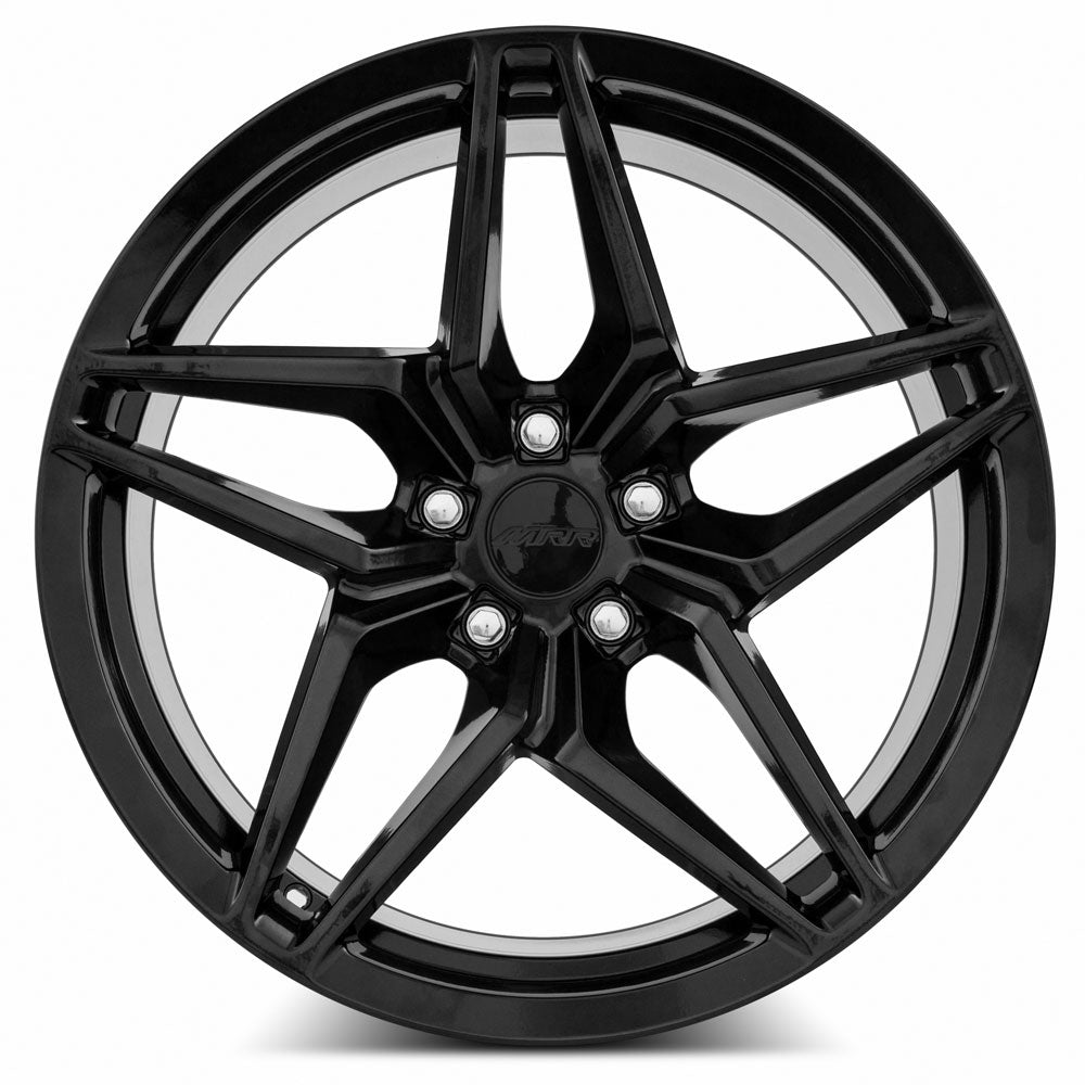 MRR M755 18x12 50 5x120.65mm 70.3mm Gloss Black