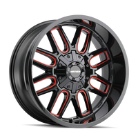 Mayhem Cogent 22x10" 8x170mm 125.2mm CB -19mm Black Prism Red