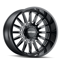 Mayhem Utopia 22x12" 8x170mm 125.2mm CB -44mm Gloss Black Milled