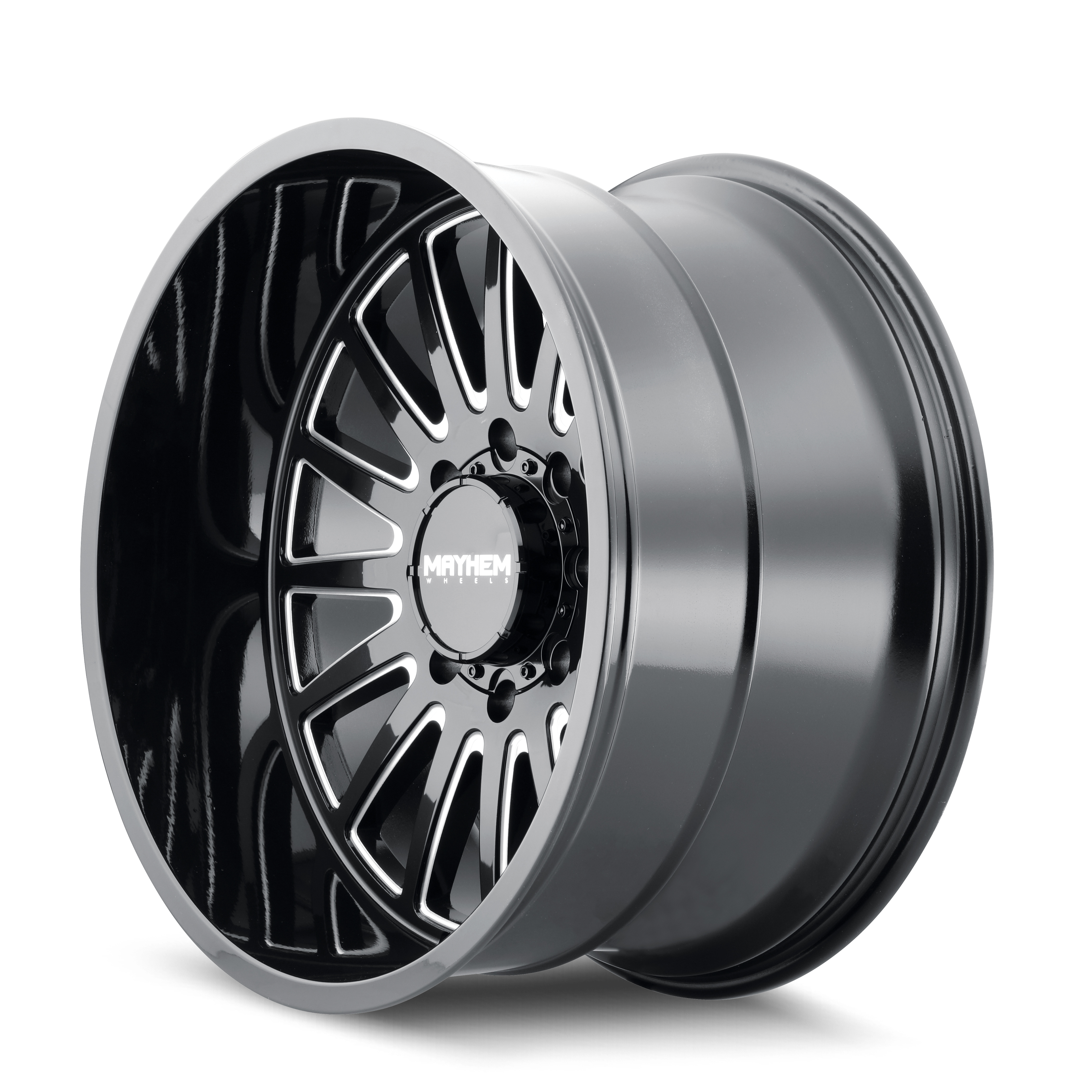 Mayhem Utopia 22x12" 8x170mm 125.2mm CB -44mm Gloss Black Milled