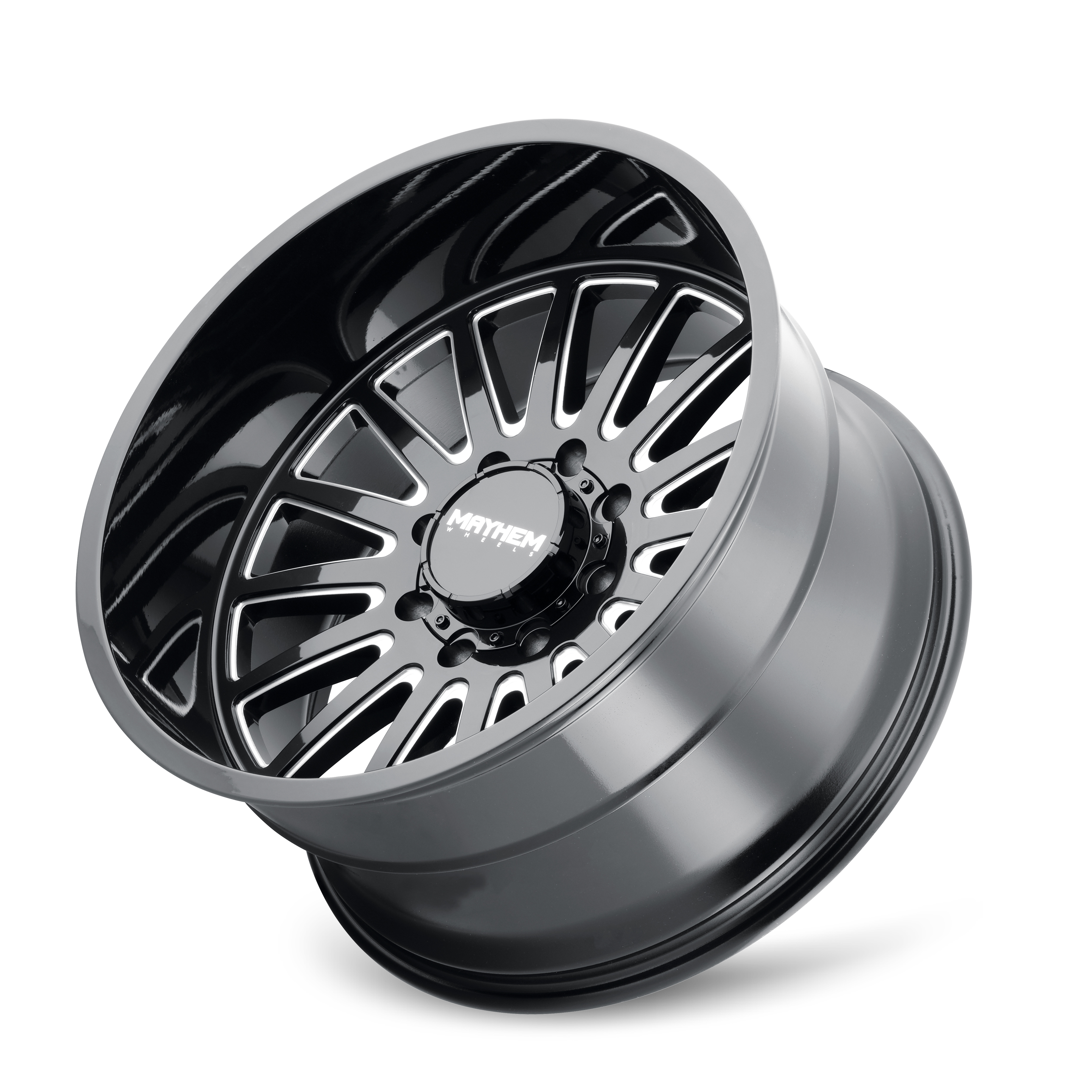 Mayhem Utopia 22x12" 8x170mm 125.2mm CB -44mm Gloss Black Milled