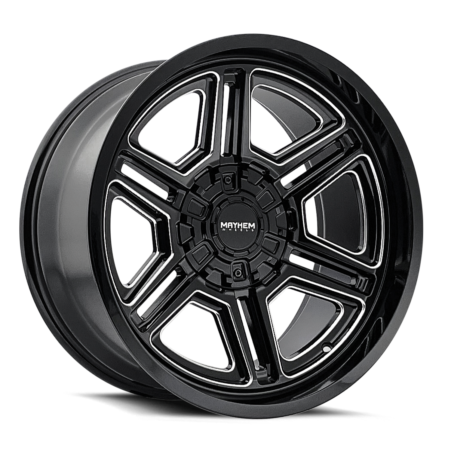 Mayhem Hermosa 20x10" 8x165.1mm 130.8mm CB -25mm Black Milled