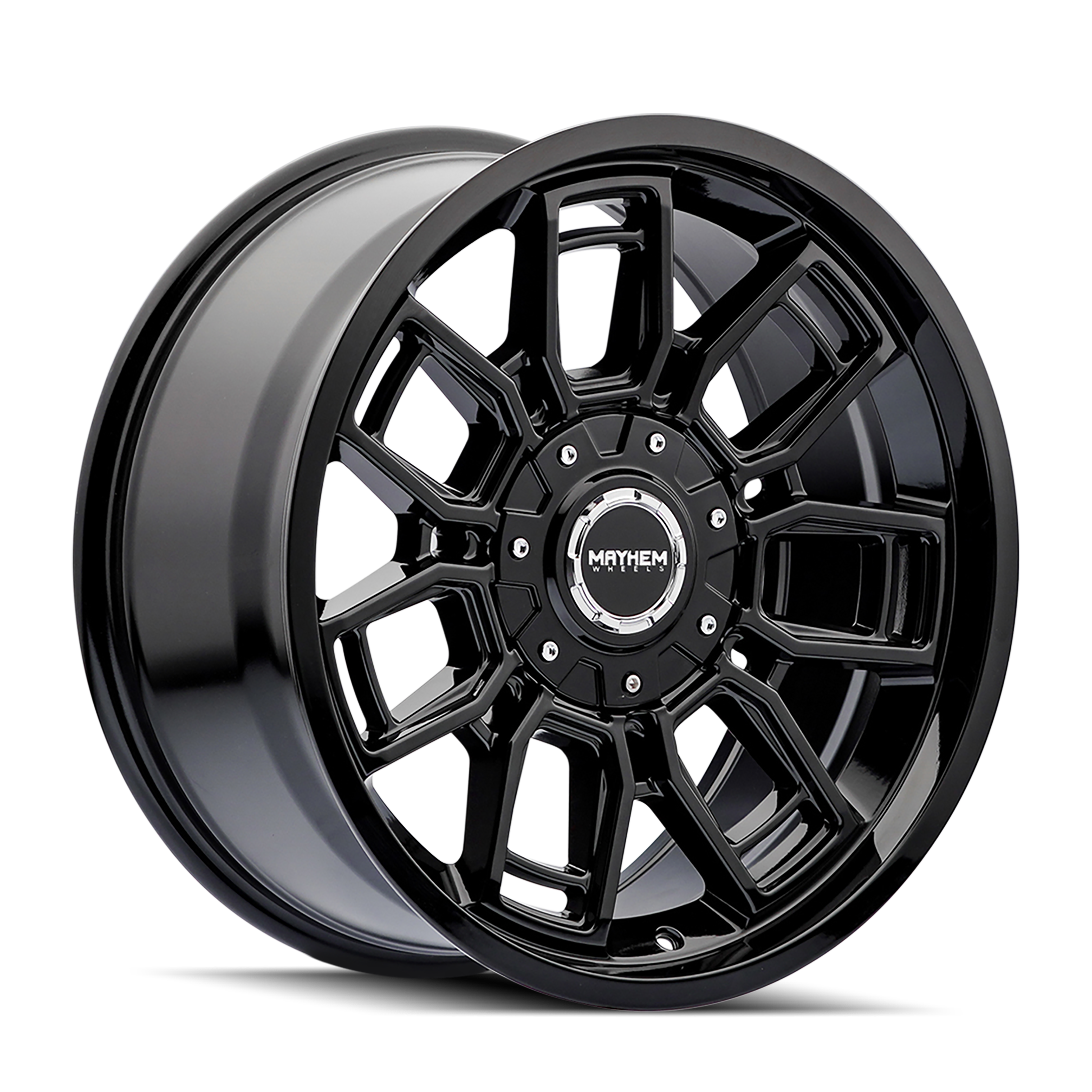 Mayhem Ordinance 8118 Gloss Black 20x9 6x135/6x139.7 0mm 106.1mm