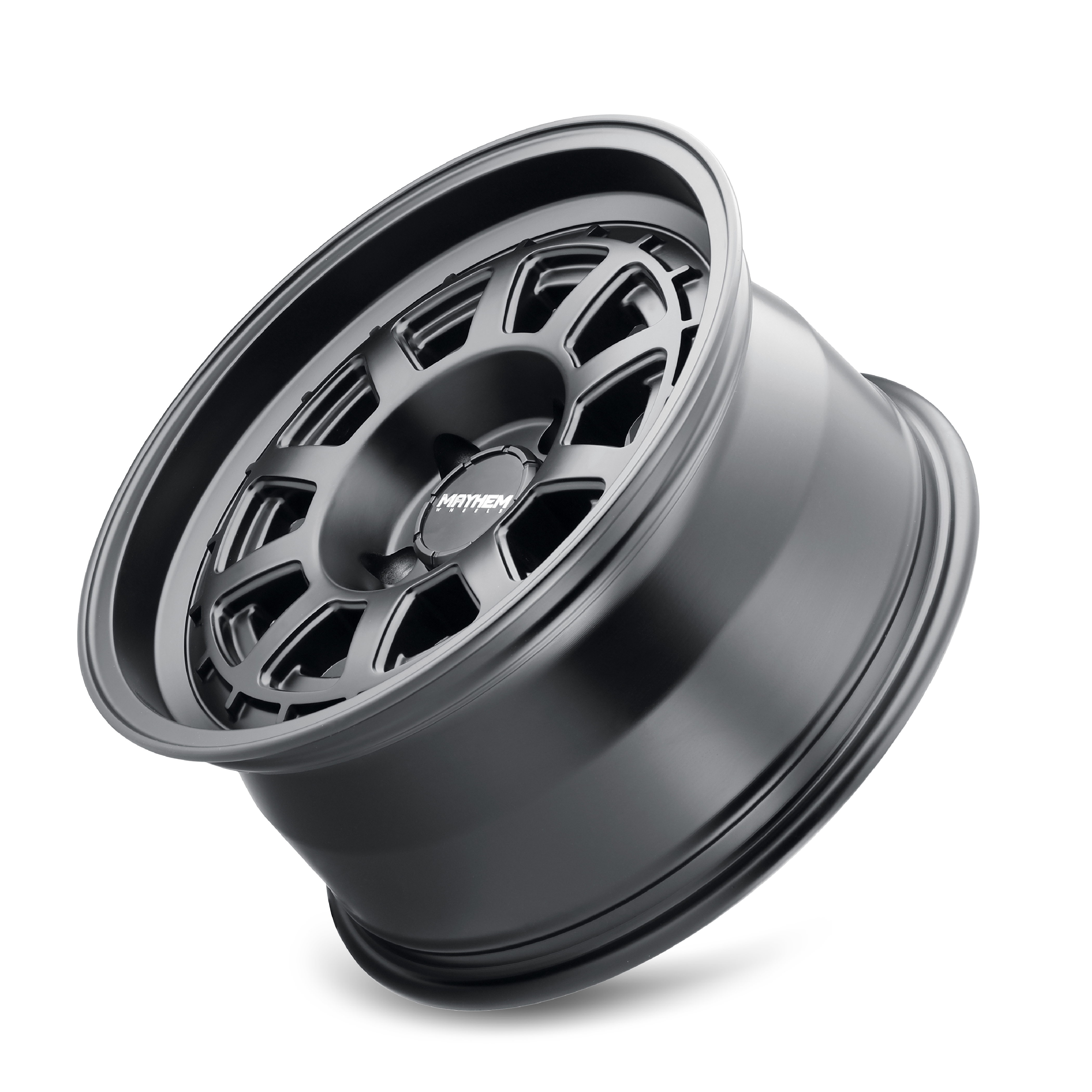Mayhem Voyager 8303 Matte Black 17x8.5 6x139.7 0mm 106mm