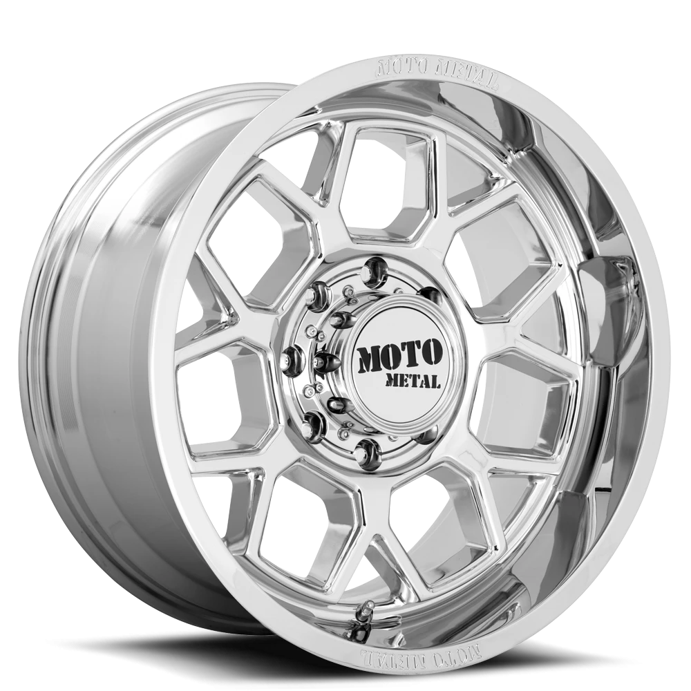 Moto Metal MO803 20x10" 6x135mm 87.1mm CB -18mm Chrome