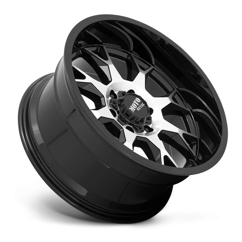 Moto Metal MO806 20x10" 5x139.7mm 78.1mm CB -18mm Gloss Black Machined
