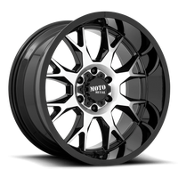 Moto Metal MO806 20x10" 6x139.7mm 106.1mm CB -18mm Gloss Black Machined