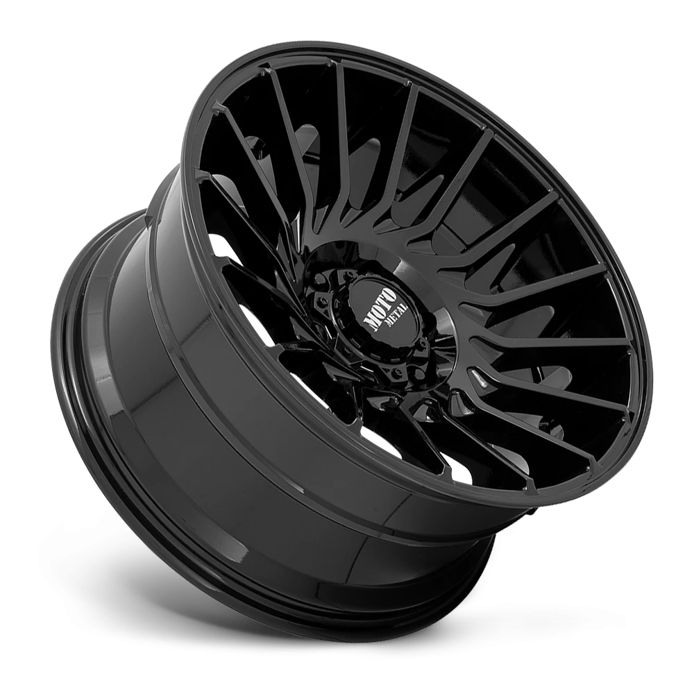 Moto Metal MO807 20x10" 8x170mm 125.1mm CB -18mm Gloss Black