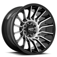 Moto Metal MO807 22x10" 8x165.1mm 125.1mm CB -18mm Gloss Black Machined