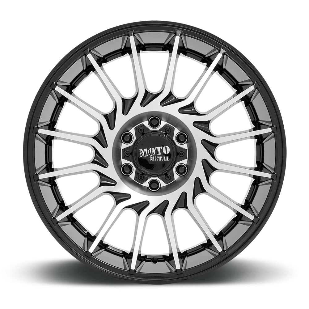 Moto Metal MO807 22x10" 8x180mm 124.2mm CB -18mm Gloss Black Machined