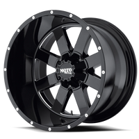 Moto Metal MO962 17x10" 6x135mm 106.1mm CB -24mm Gloss Black Milled