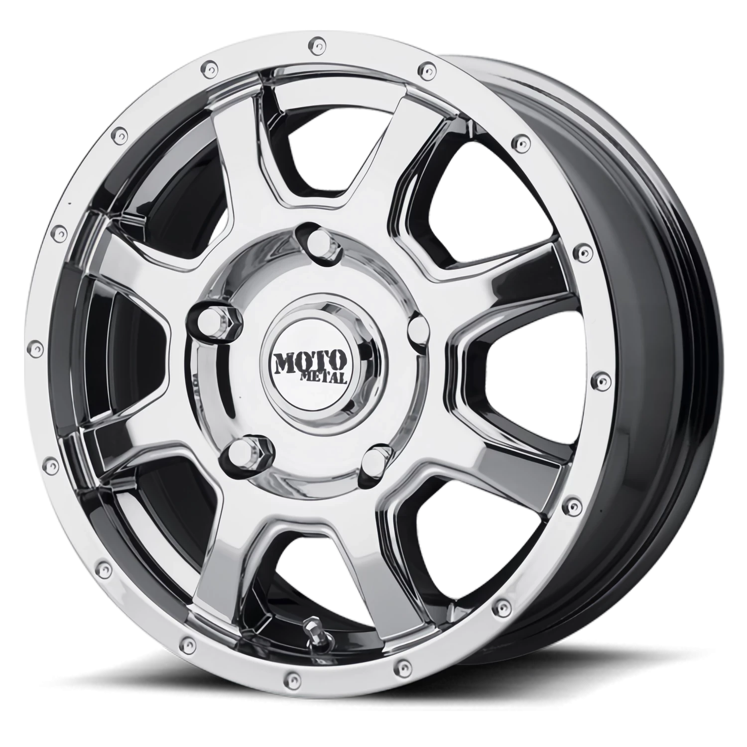 Moto Metal MO970 17x8" 5x130mm 84.1mm CB +50mm PVD