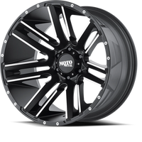 Moto Metal MO978 20x10" 6x139.7mm 106.25mm CB -24mm Satin Black Machined