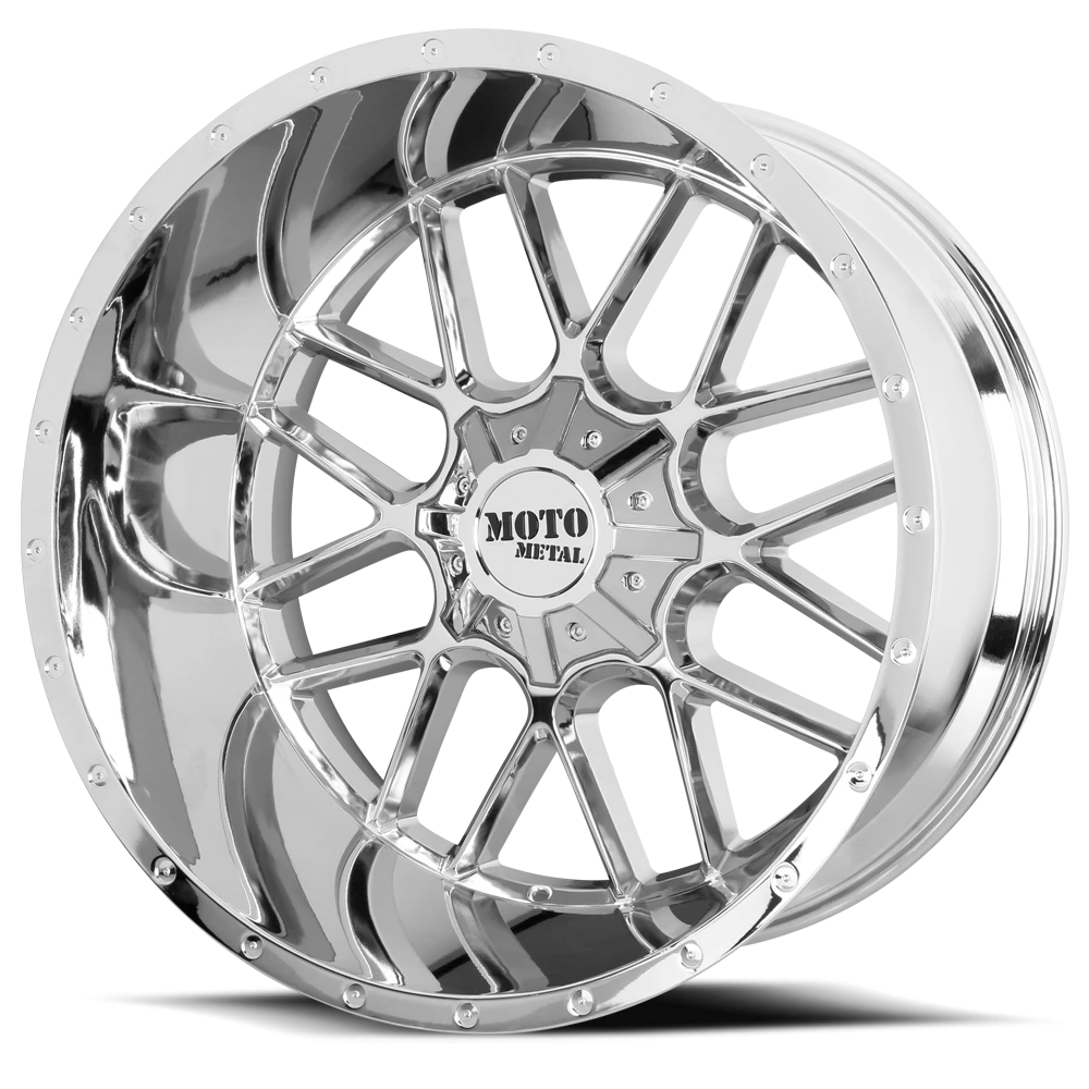 Moto Metal MO986 20x12" 6x135mm 106.25mm CB -44mm Chrome