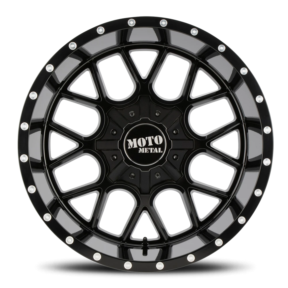 Moto Metal MO986 20x9" 5x127mm 78.3mm CB 0mm Gloss Black