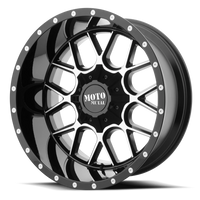 Moto Metal MO986 20x9" 8x170mm 125.5mm CB 0mm Gloss Black Machined