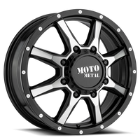 Moto Metal MO995 Dually 20x8.3" 8x210mm 154.3mm CB +127mm Gloss Black Machined