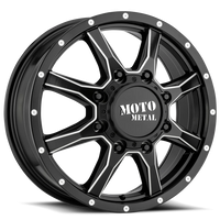 Moto Metal MO995 Dually 20x8.3" 8x210mm 154.3mm CB +127mm Satin Black Milled