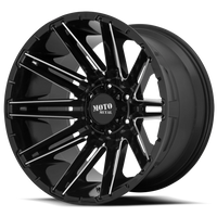 Moto Metal MO998 20x10" 8x170mm 125.5mm CB -18mm Gloss Black Milled