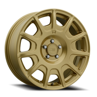 Motegi MR139 RF11 17x7.5" 5x114.3mm 72.6mm CB +40mm Rally Gold