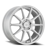 Motegi MR140 SS10 18x8.5" 5x112mm 66.56mm CB +35mm Hyper Silver