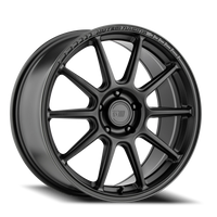 Motegi MR140 SS10 18x8.5" 5x114.3mm 72.6mm CB +45mm Satin Black