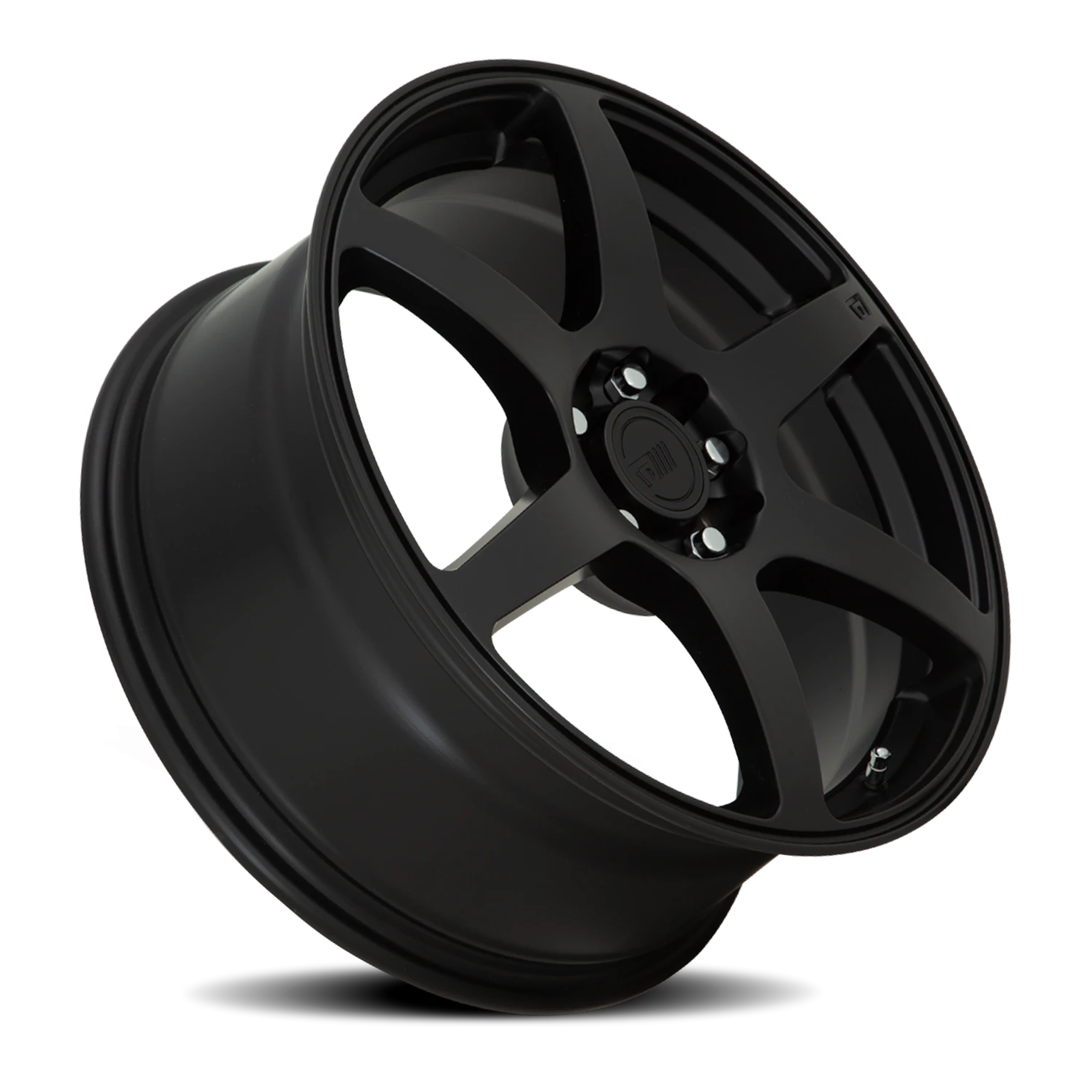 Motegi MR143 CS6 16x7" 5x108mm 72.6mm CB +40mm Satin Black