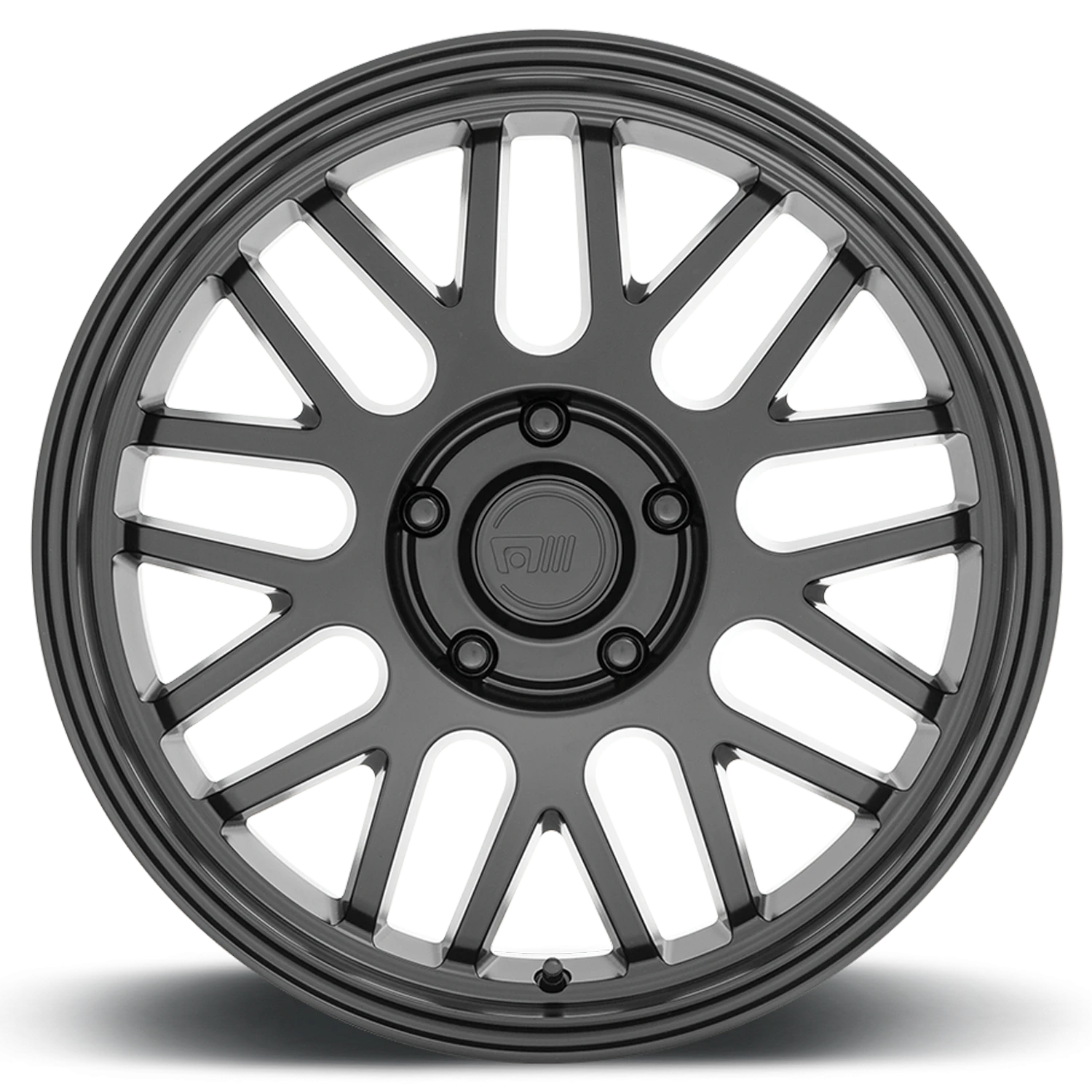 Motegi MR144 M9 18x8.5" 5x112mm 66.56mm CB +35mm Satin Black