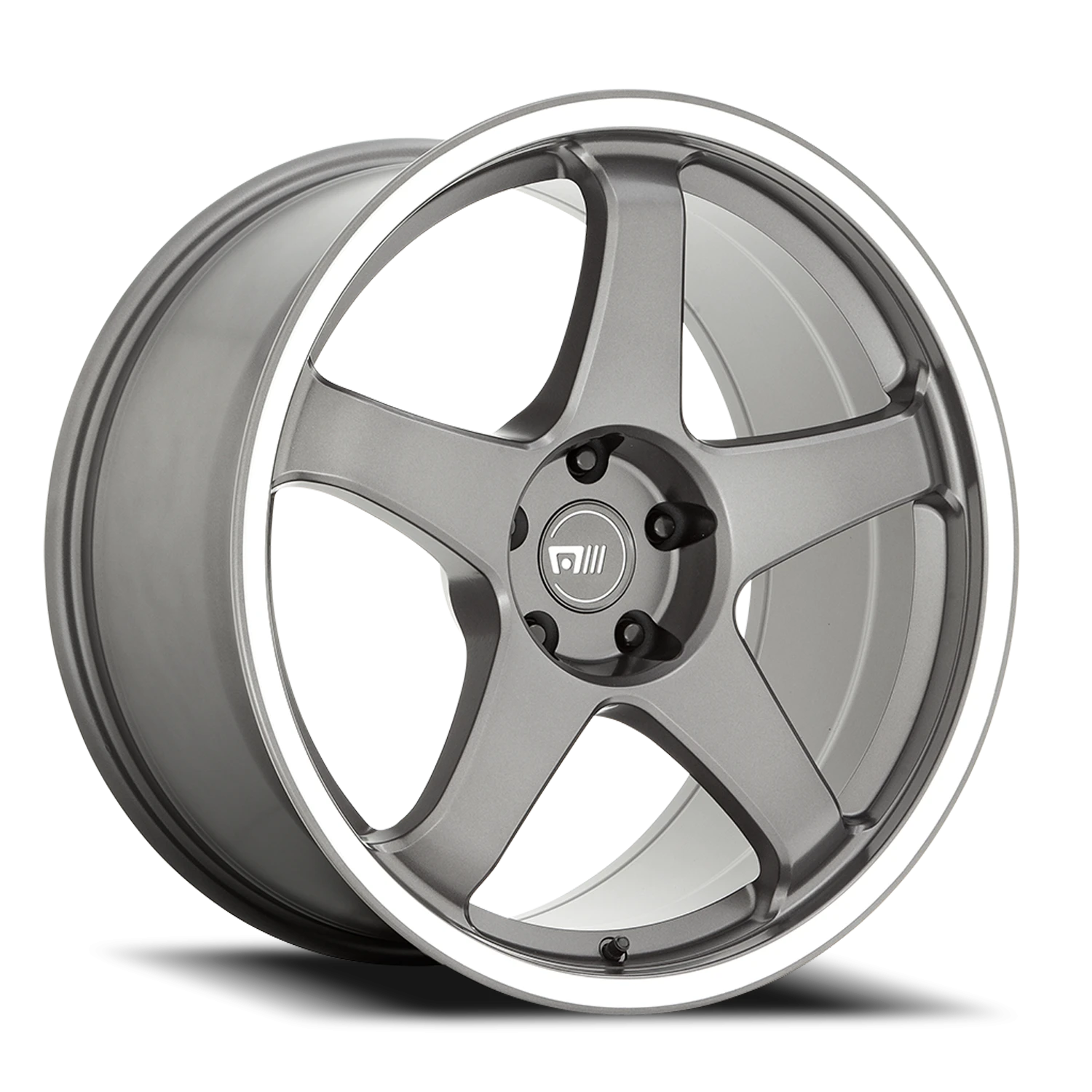 Motegi MR151 CS5 18x9.5" 5x100mm 56.15mm CB +40mm Gunmetal Machined Lip