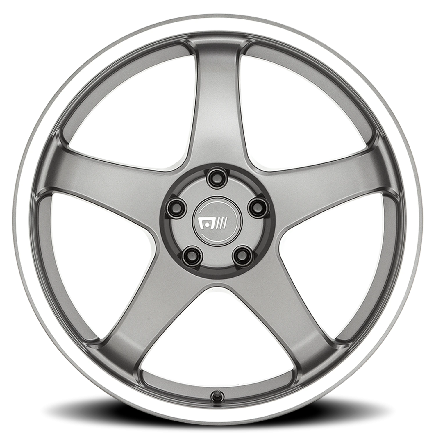 Motegi MR151 CS5 18x9.5" 5x100mm 56.15mm CB +40mm Gunmetal Machined Lip