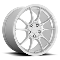 Motegi MR152 SS5 19x8.5" 5x112mm 66.56mm CB +45mm Hyper Silver
