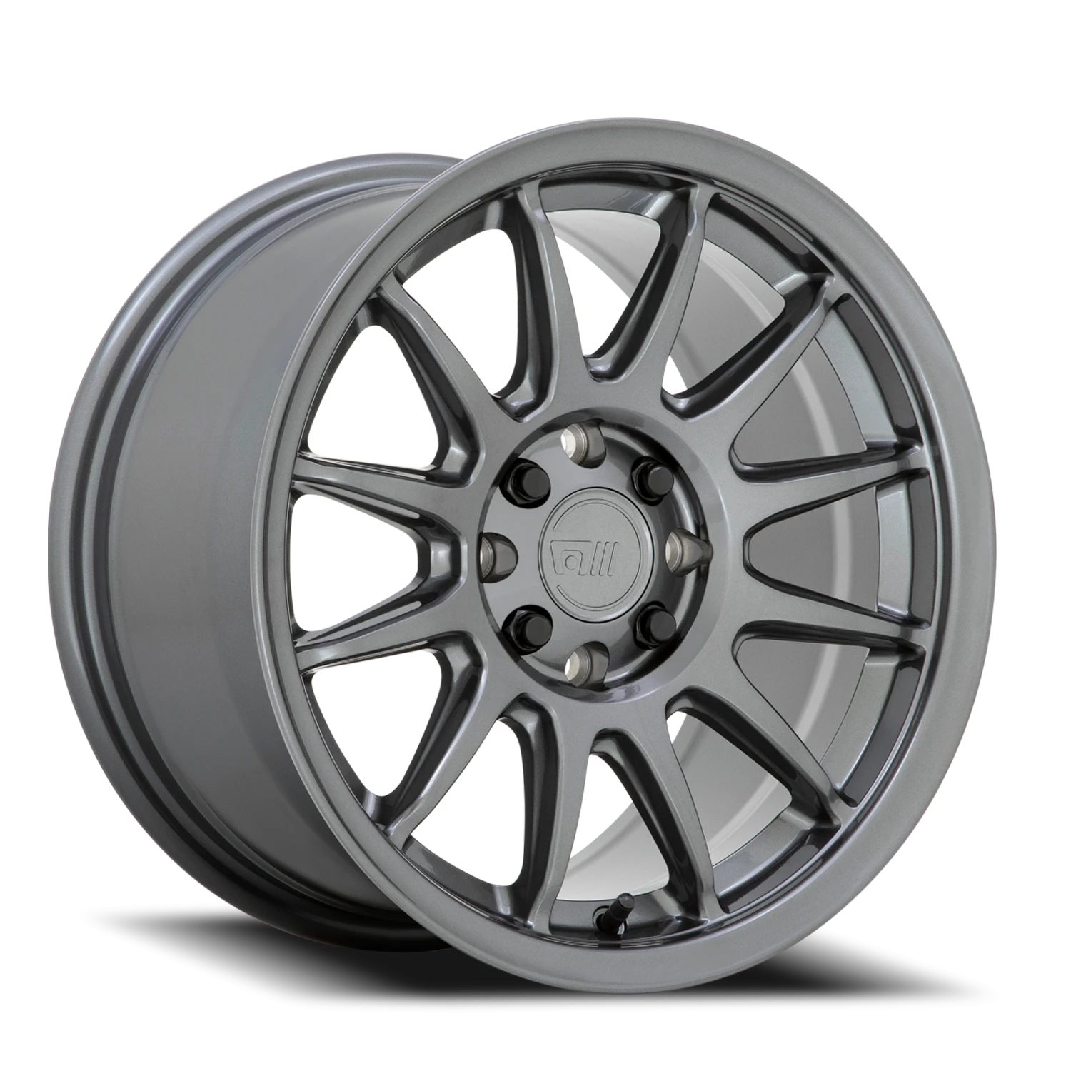 Motegi MR156 S12 15x8" 4x100mm 72.56mm CB +28mm Gloss Gunmetal