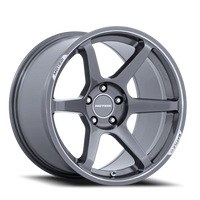 Motegi MR160 Battle VI 18x9.5" 5x114.3mm 72.56mm CB 0mm Gloss Gunzilla Machined Lip