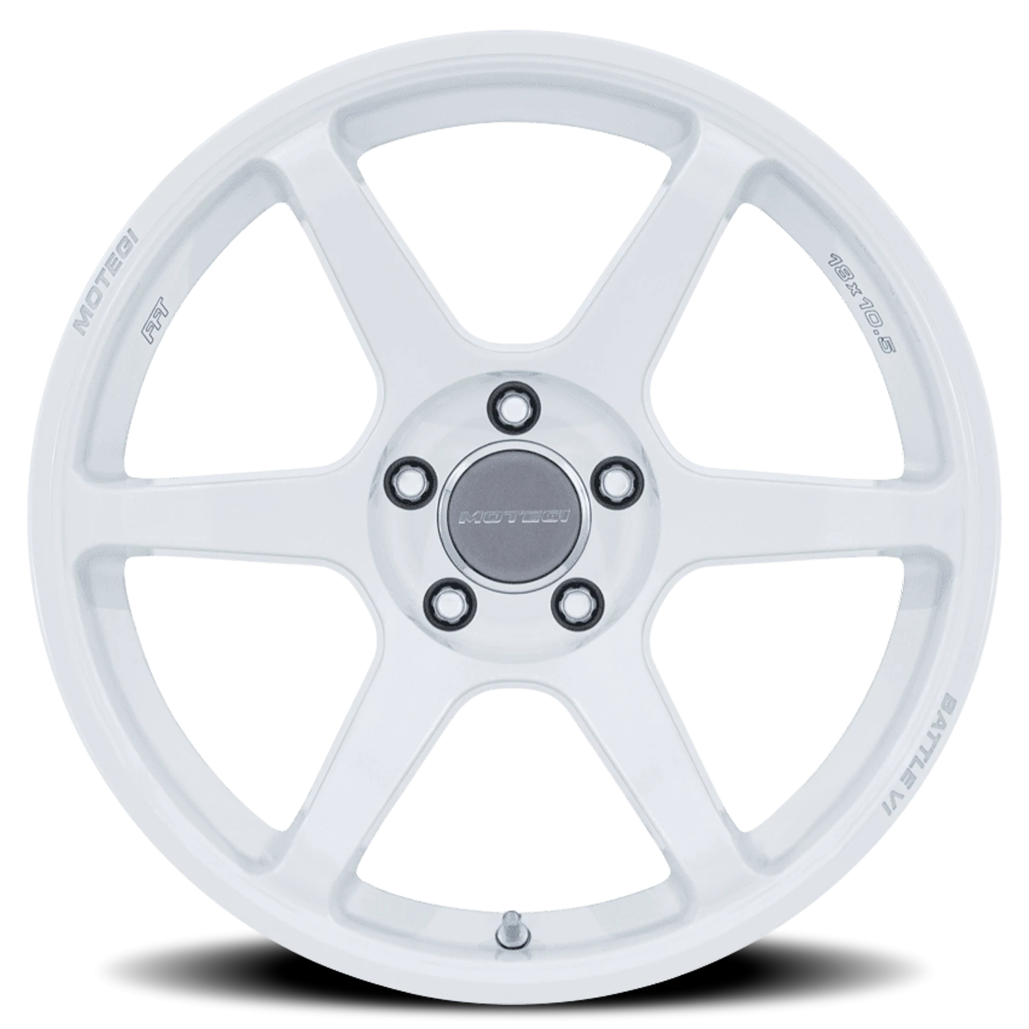 Motegi MR160 Battle VI 19x9.5" 5x100mm 56.15mm CB +40mm Matsuri White Pearl