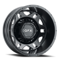 G-FX MV2 Dually Van 16x6 -130 6x180mm 138.8mm Matte Black
