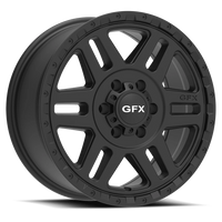 G-FX MV2 Van 17x8 +60 6x130mm 84.1mm Matte Black