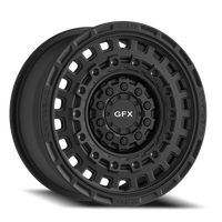 G-FX MV3 17x8 +60 6x130mm 84.1mm Matte Black